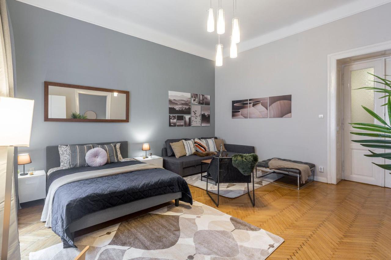 Spacious & Cozy Downtown Apartment With Balcony Budapest Luaran gambar