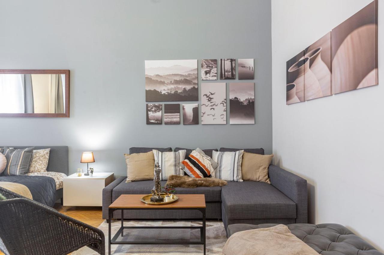 Spacious & Cozy Downtown Apartment With Balcony Budapest Luaran gambar